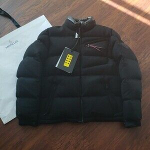 NWT Moncler Black Mens Winter Cozy Luxury Classic Down Puffer Jacket Size 4~XL